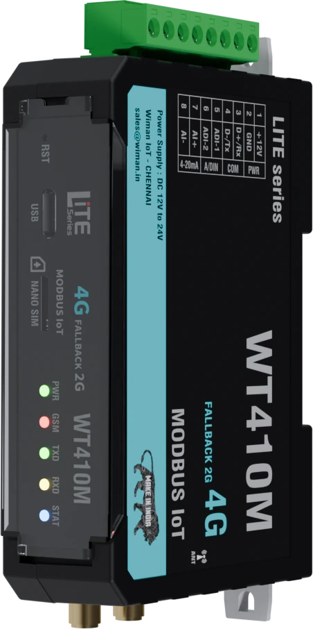 Wiman WT410DM industrial IoT gateway