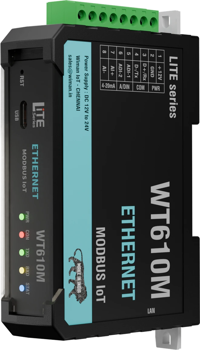 Wiman WT610M industrial IoT gateway