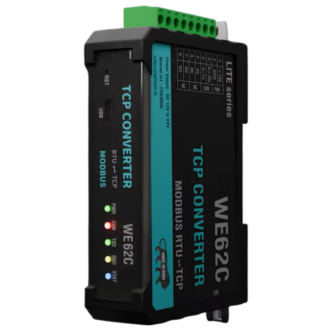 WE62C TCP/IP Modbus converter