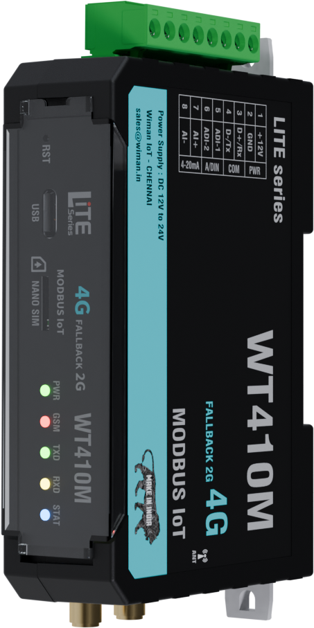 Wiman WT410M LITE Series industrial IoT gateway